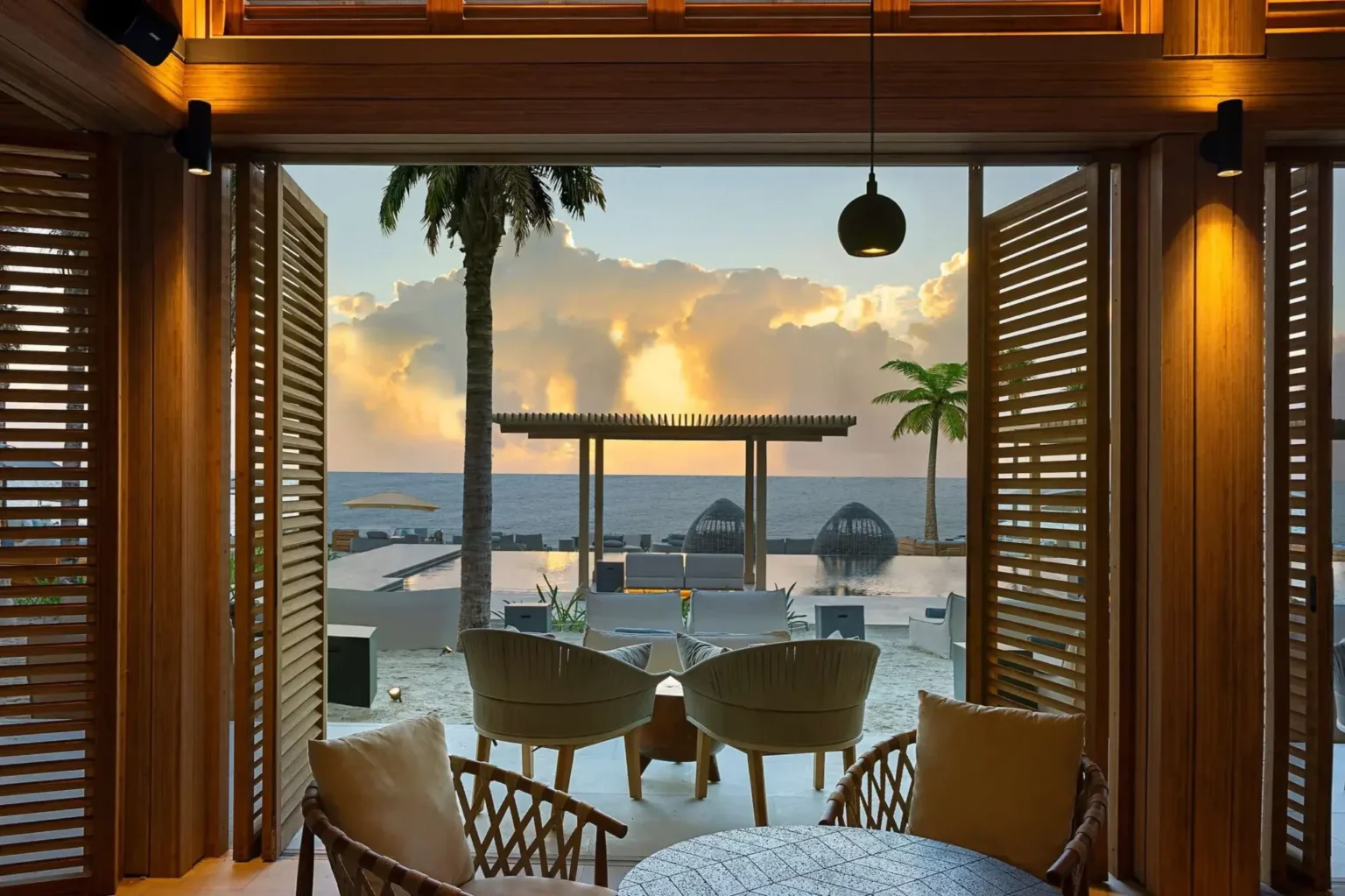 Terrace dining