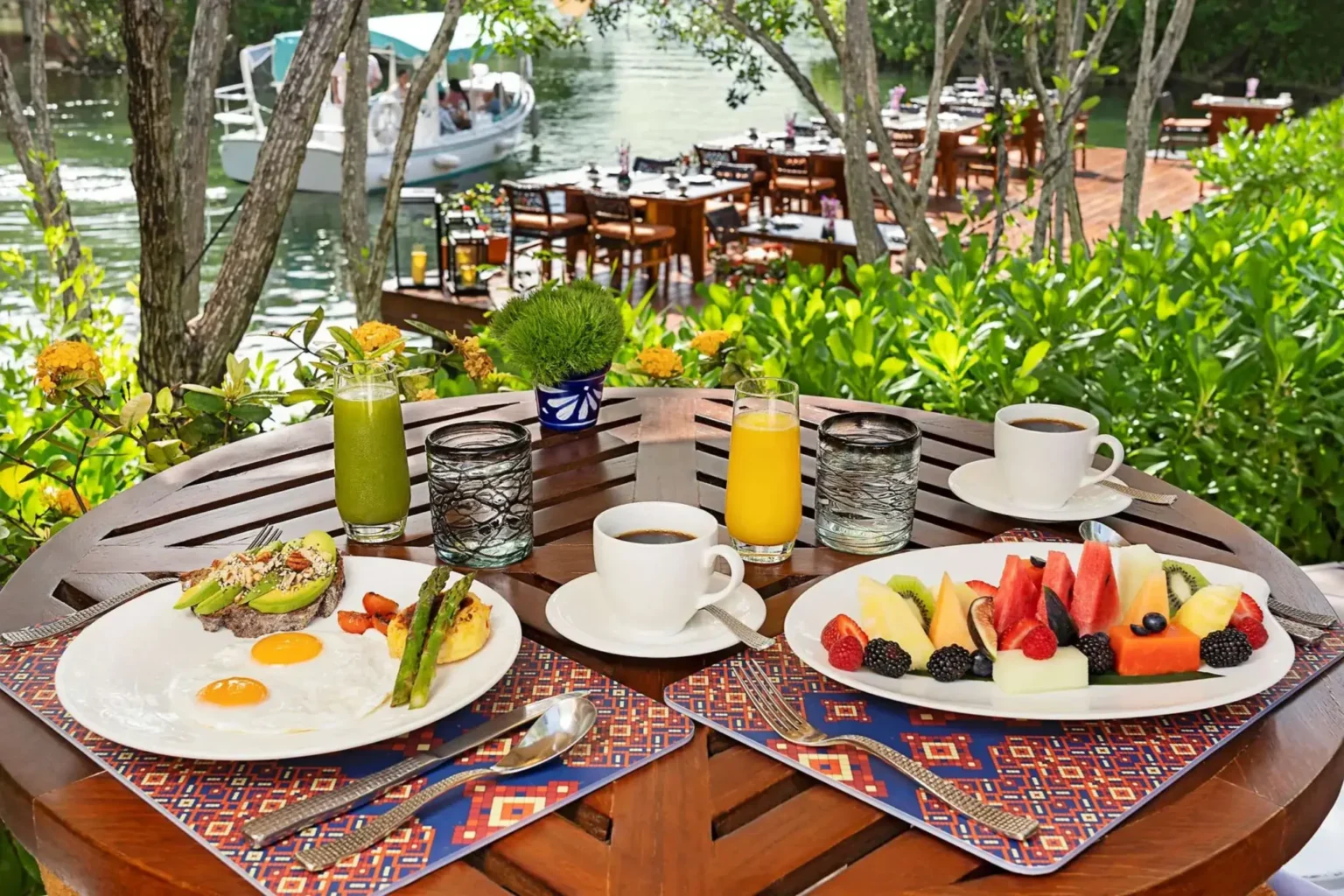 Breakfast at Banyan Tree Mayakoba