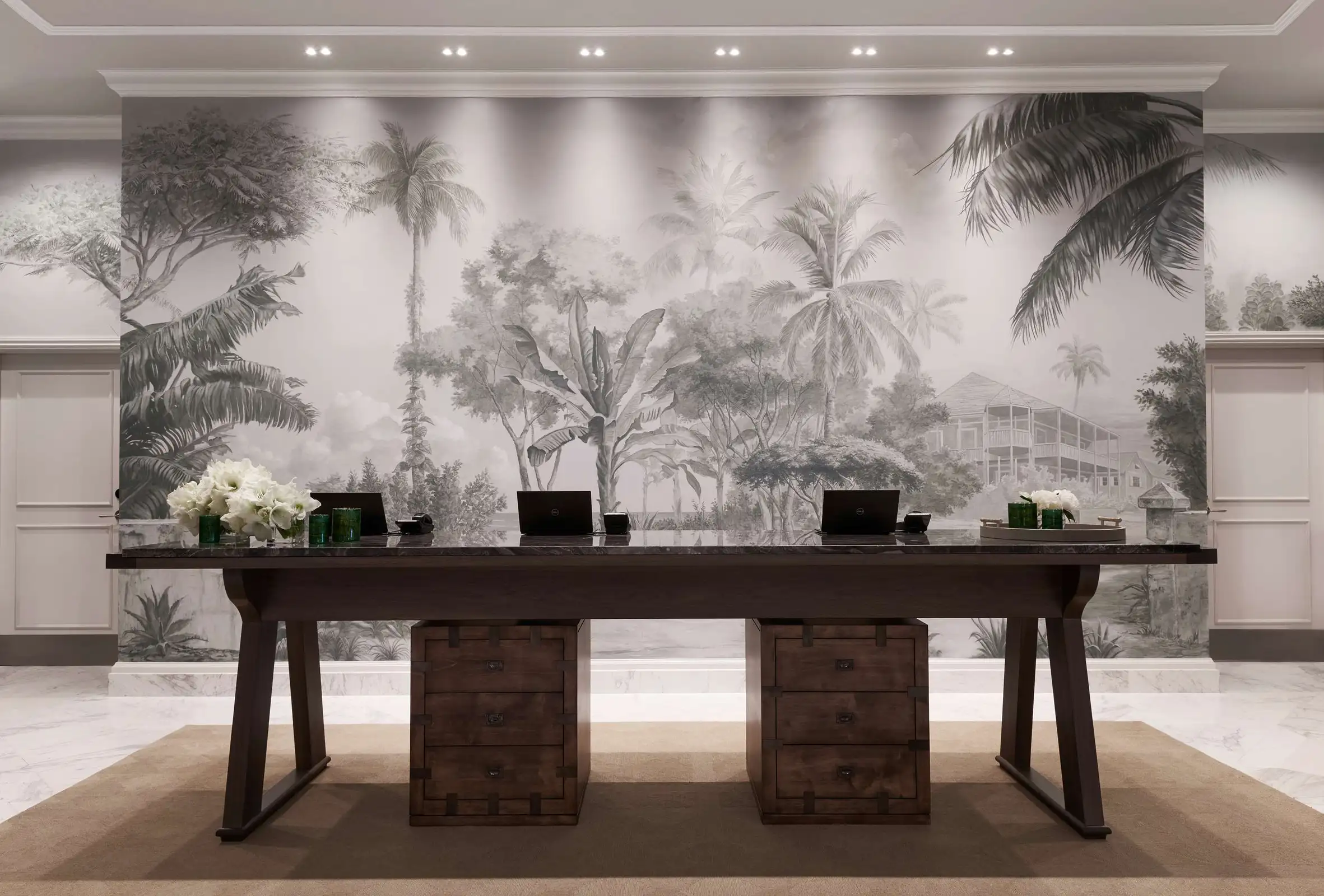Rosewood Baha Mar lobby, Nassau