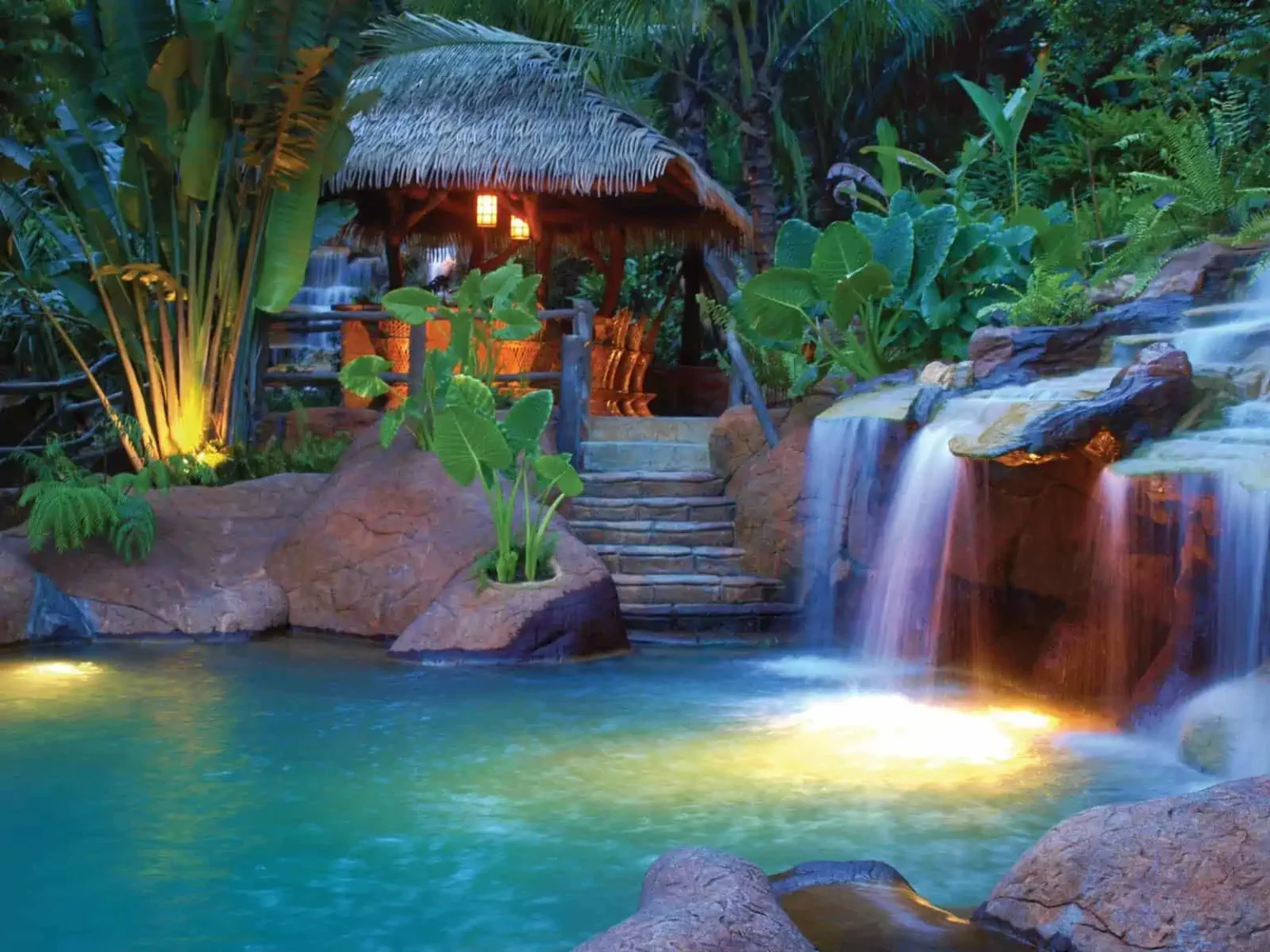 20+ hot mineral springs at The Springs Resort