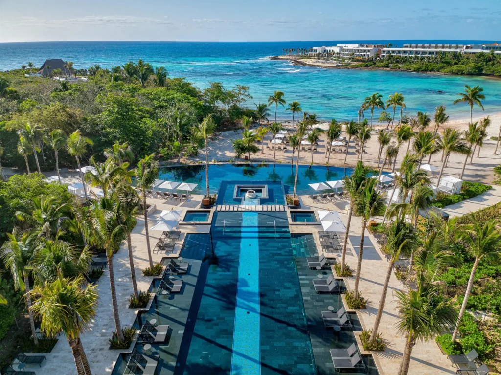 Families at Conrad Tulum Riviera Maya