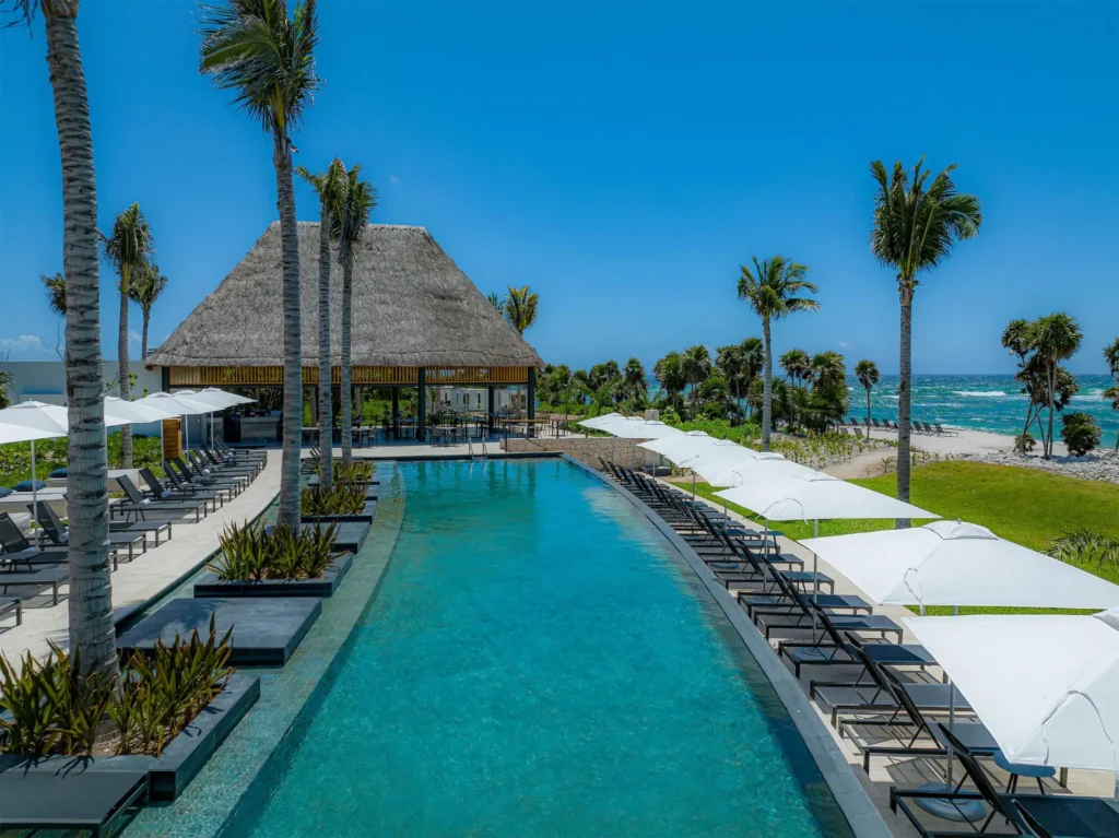 Beach at Conrad Tulum Riviera Maya