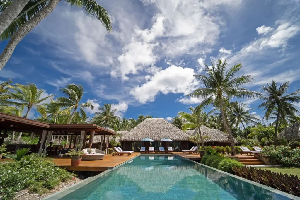 Couples at Four Seasons Resort Bora Bora
