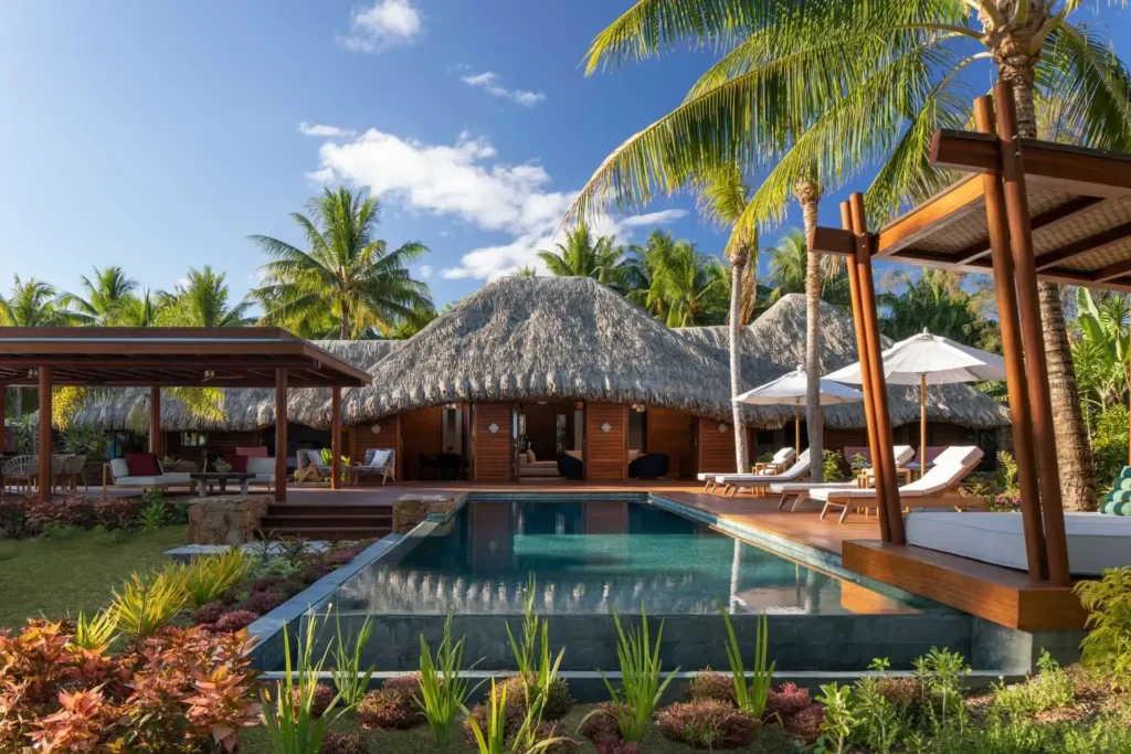 Families at Four Seasons Resort Bora Bora