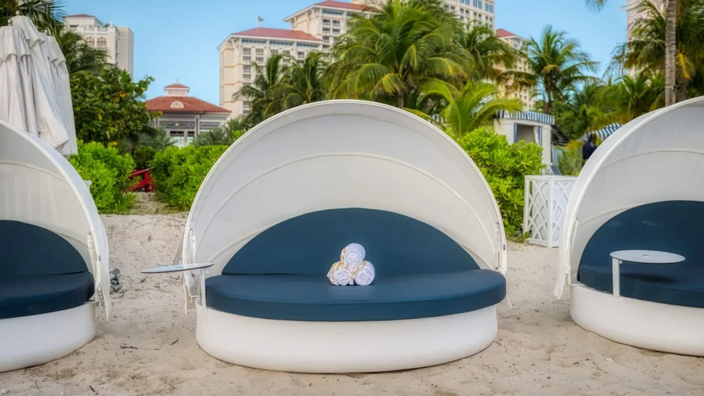 Grand Hyatt Baha Mar - Beach daybeds