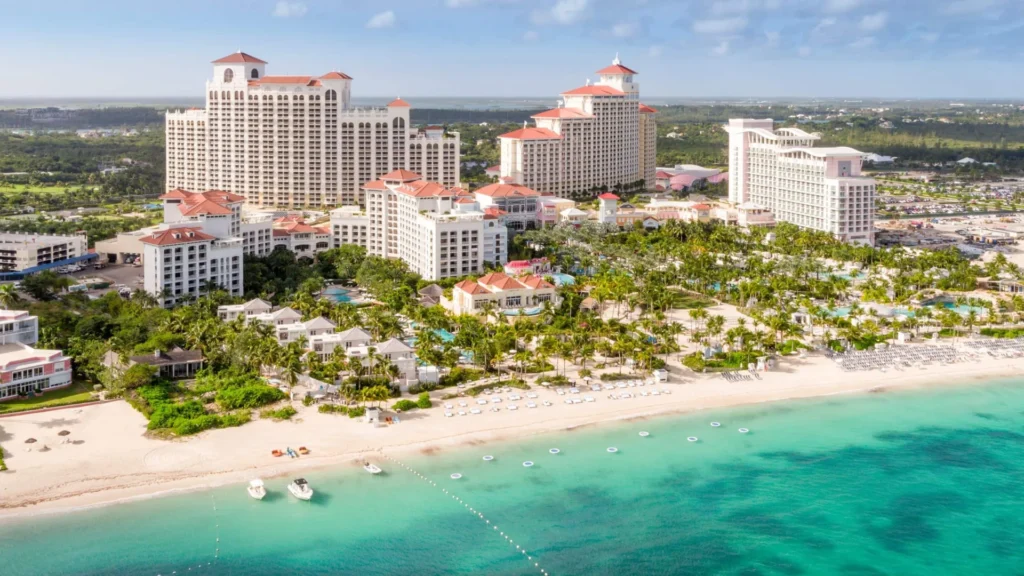 Grand Hyatt Baha Mar - Resort from the beach