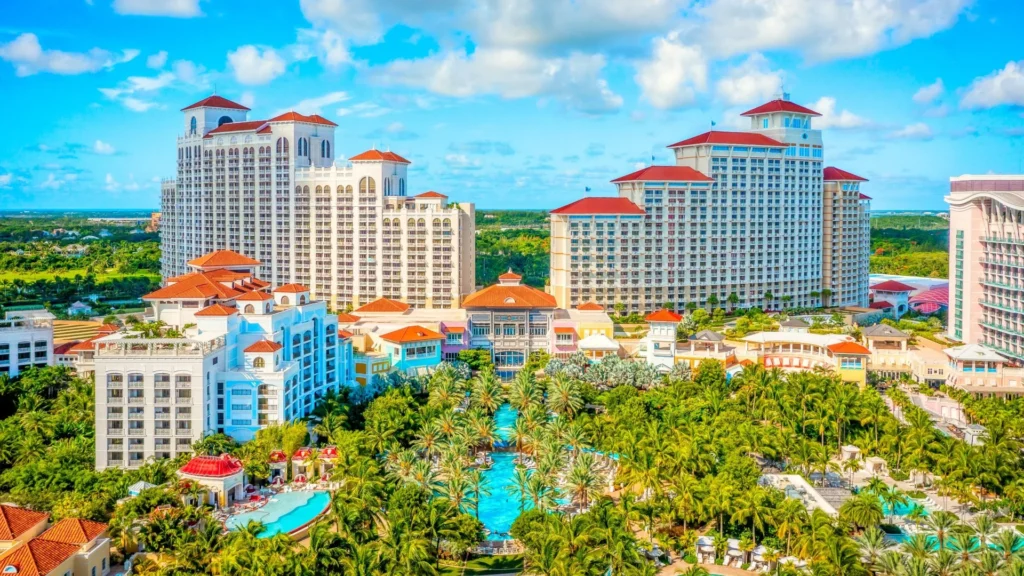 Grand Hyatt Baha Mar - Grand Hyatt towers from above