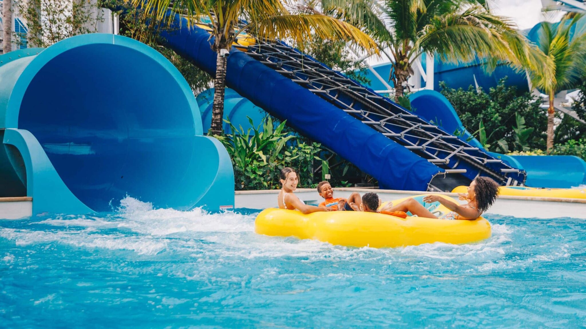 Luxury Family Resorts with Water Parks and Slides