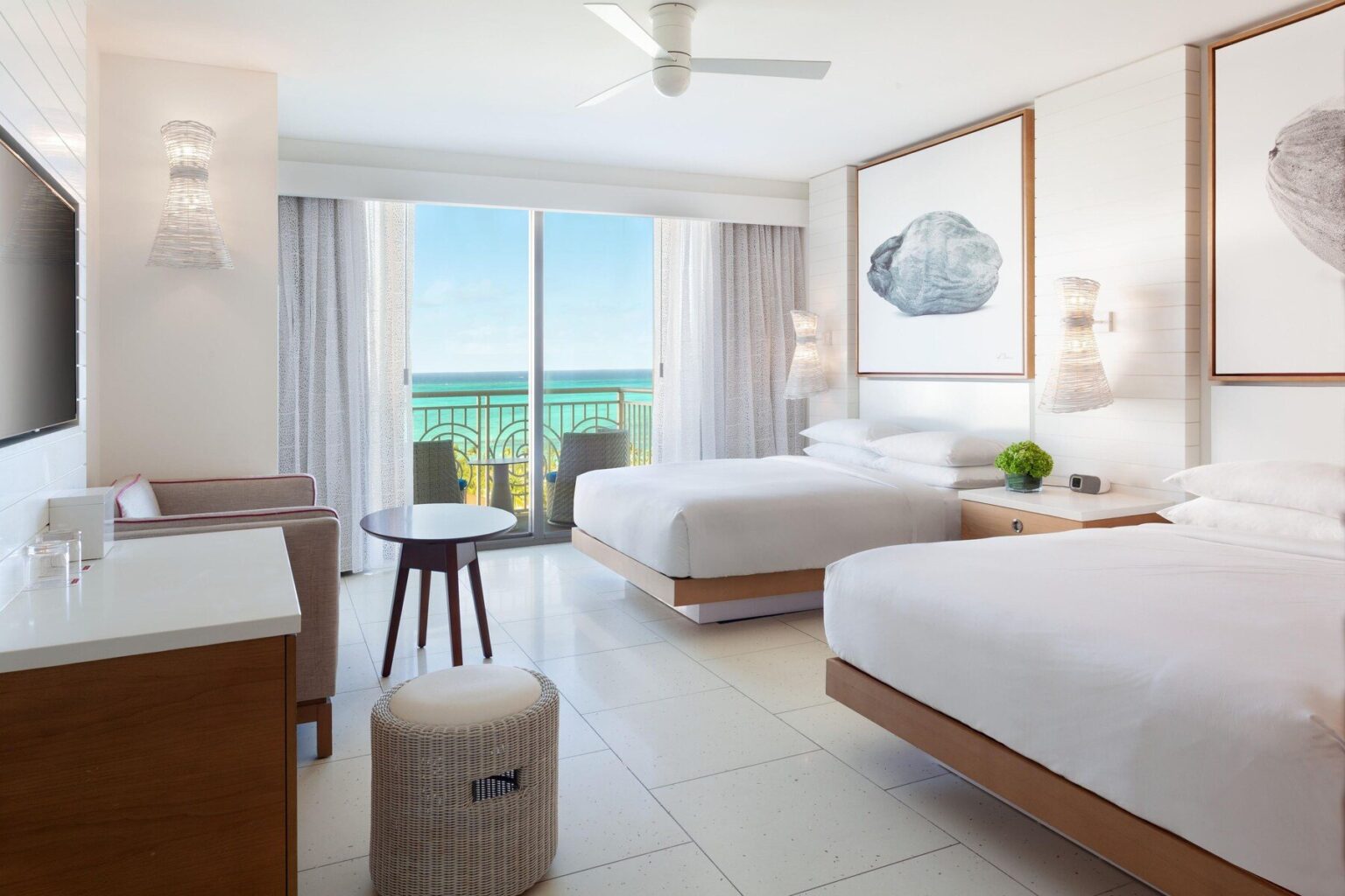 Grand Hyatt Baha Mar Ocean View, 2 Queens, Balcony