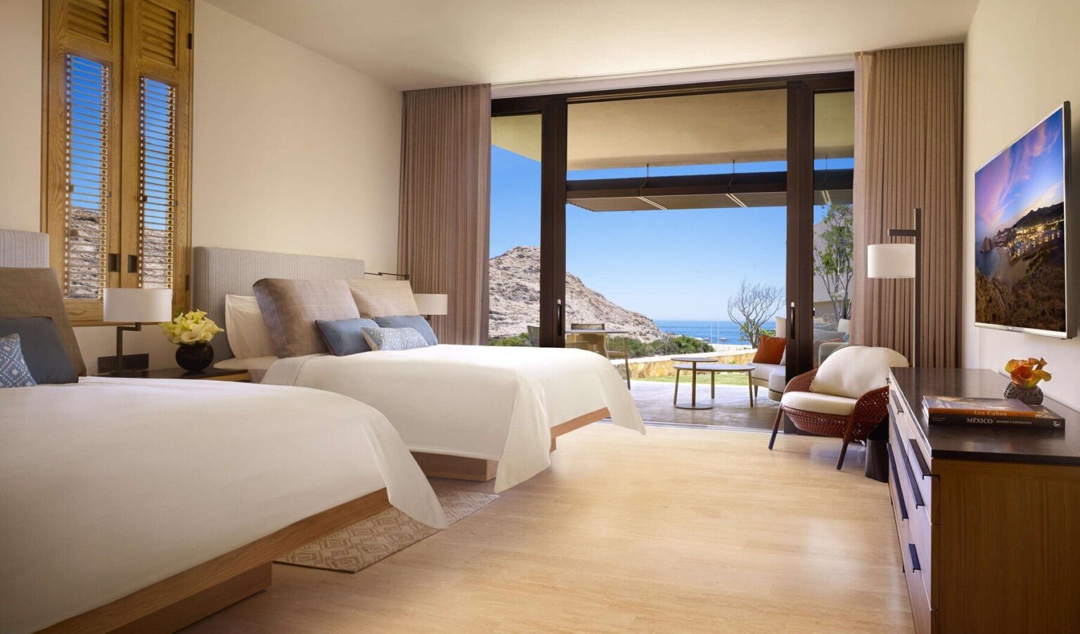 Montage Los Cabos Deluxe Ocean View, 2 Queens