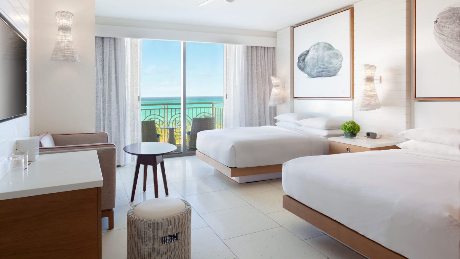 Grand Hyatt Baha Mar - 2 Queen Beds, Ocean View with balcony