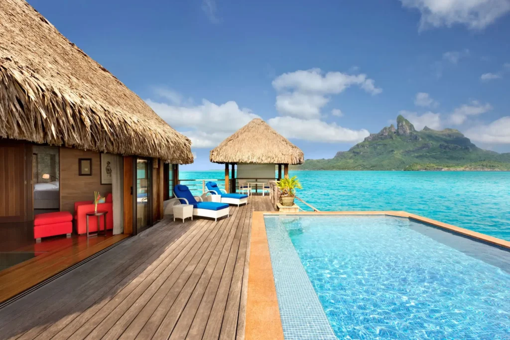 Families at The St. Regis Bora Bora Resort